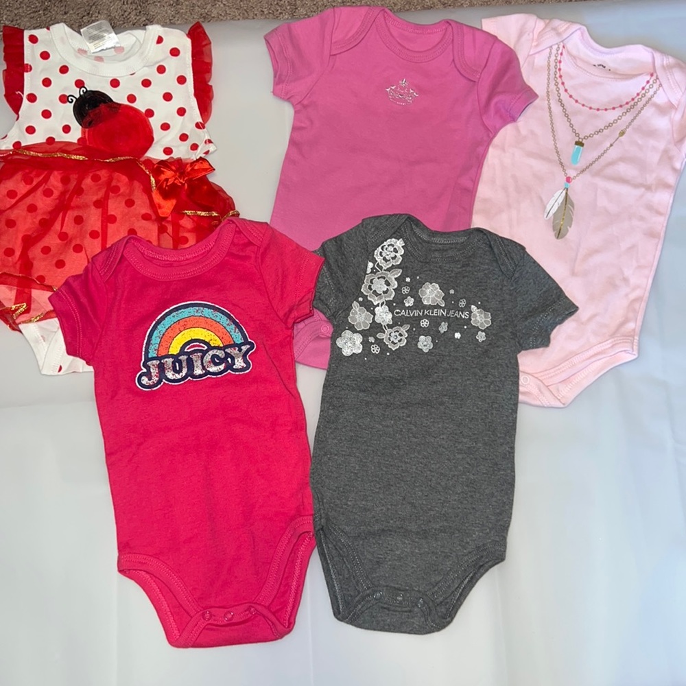 Little Treasure and others onesies bundle